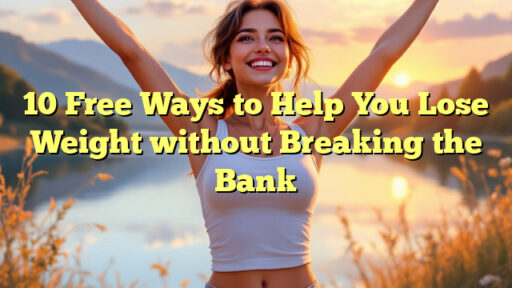 10 Free Ways to Help You Lose Weight without Breaking the Bank