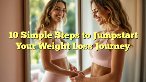 10 Simple Steps to Jumpstart Your Weight Loss Journey