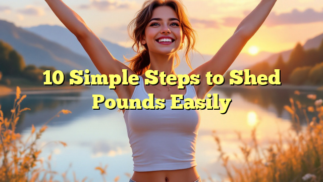 10 Simple Steps to Shed Pounds Easily