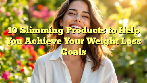 10 Slimming Products to Help You Achieve Your Weight Loss Goals