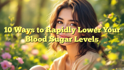 10 Ways to Rapidly Lower Your Blood Sugar Levels