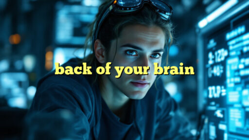 back of your brain