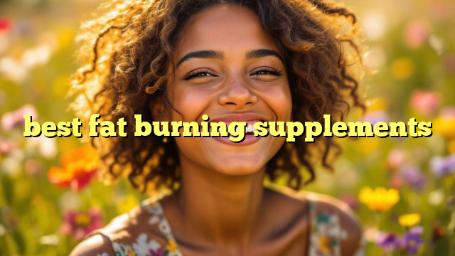 best fat burning supplements