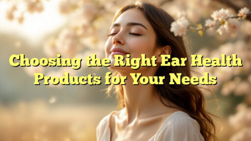 Choosing the Right Ear Health Products for Your Needs