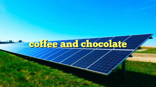 coffee and chocolate