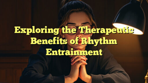 Exploring the Therapeutic Benefits of Rhythm Entrainment