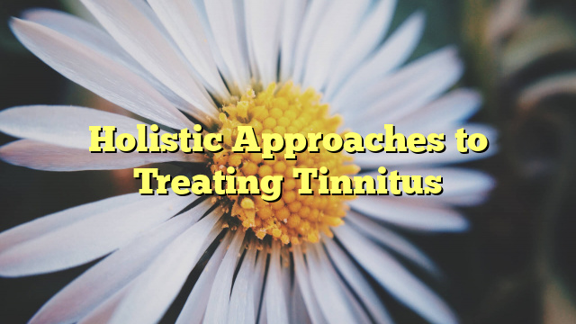 Holistic Approaches to Treating Tinnitus