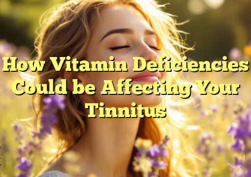 How Vitamin Deficiencies Could be Affecting Your Tinnitus