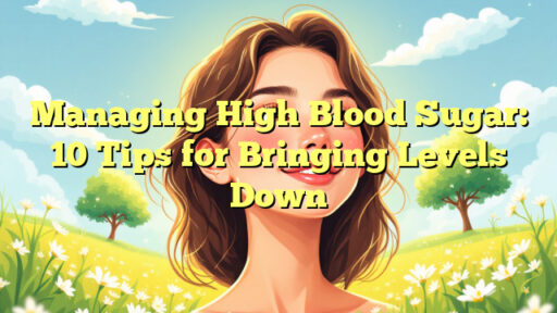 Managing High Blood Sugar: 10 Tips for Bringing Levels Down