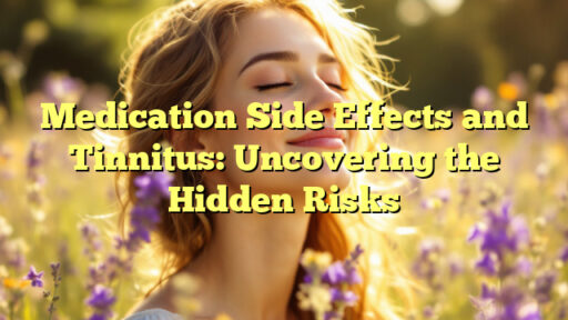 Medication Side Effects and Tinnitus: Uncovering the Hidden Risks