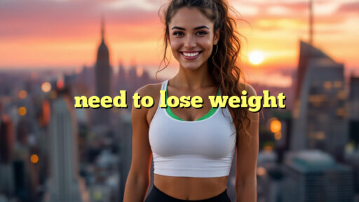 need to lose weight