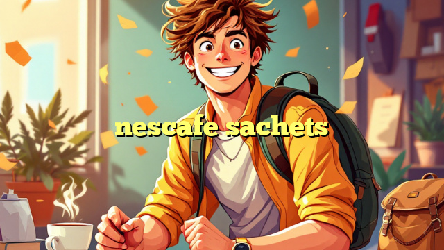 nescafe sachets