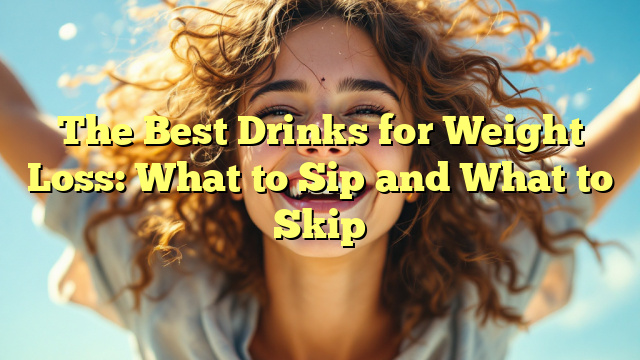 The Best Drinks for Weight Loss: What to Sip and What to Skip
