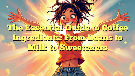 The Essential Guide to Coffee Ingredients: From Beans to Milk to Sweeteners