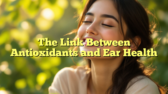 The Link Between Antioxidants and Ear Health