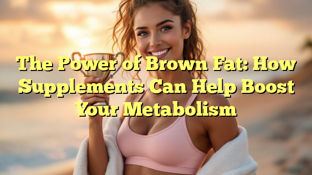 The Power of Brown Fat: How Supplements Can Help Boost Your Metabolism