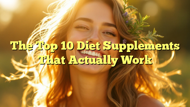 The Top 10 Diet Supplements That Actually Work