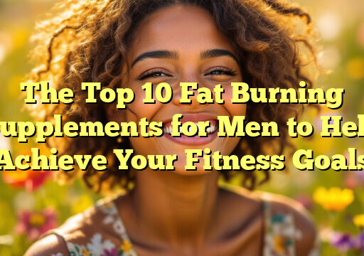 The Top 10 Fat Burning Supplements for Men to Help Achieve Your Fitness Goals