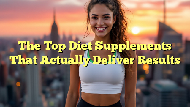 The Top Diet Supplements That Actually Deliver Results
