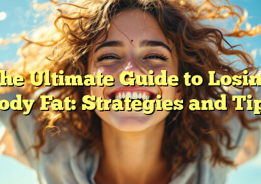 The Ultimate Guide to Losing Body Fat: Strategies and Tips