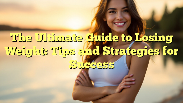 The Ultimate Guide to Losing Weight: Tips and Strategies for Success