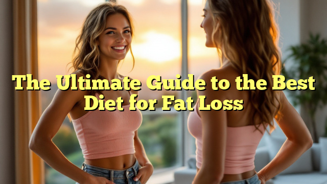 The Ultimate Guide to the Best Diet for Fat Loss