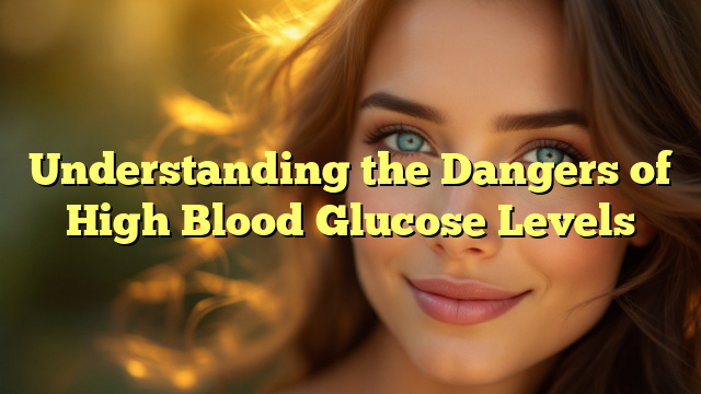 Understanding the Dangers of High Blood Glucose Levels