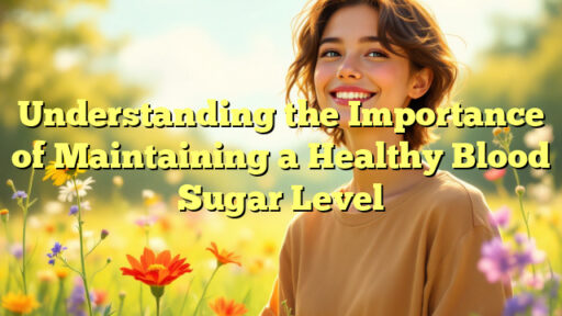 Understanding the Importance of Maintaining a Healthy Blood Sugar Level