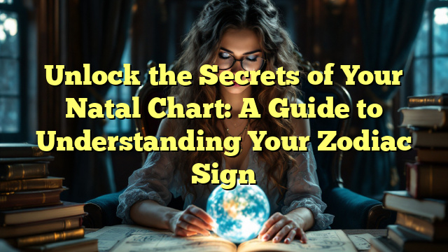Unlock the Secrets of Your Natal Chart: A Guide to Understanding Your Zodiac Sign