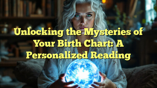 Unlocking the Mysteries of Your Birth Chart: A Personalized Reading