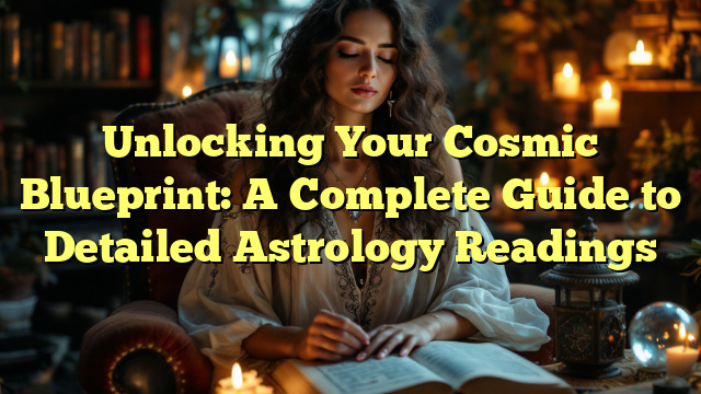 Unlocking Your Cosmic Blueprint: A Complete Guide to Detailed Astrology Readings