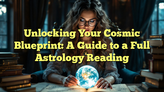 Unlocking Your Cosmic Blueprint: A Guide to a Full Astrology Reading