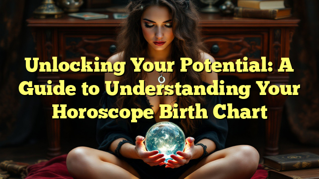 Unlocking Your Potential: A Guide to Understanding Your Horoscope Birth Chart