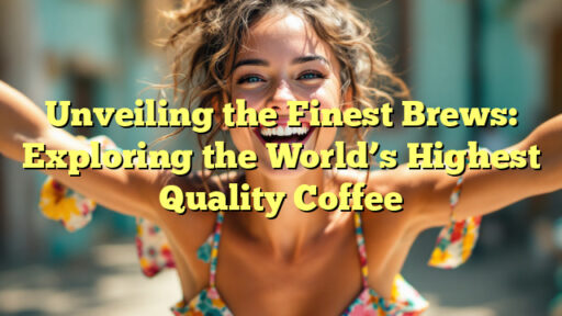 Unveiling the Finest Brews: Exploring the World's Highest Quality Coffee