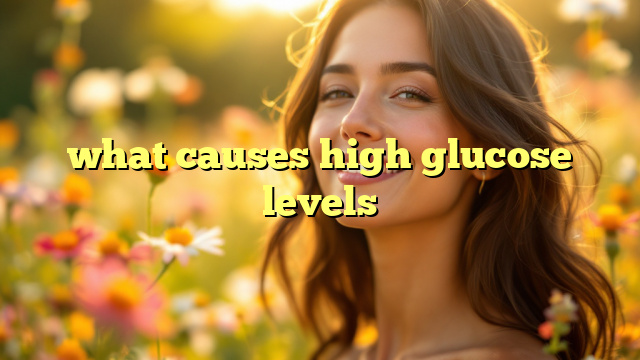 what causes high glucose levels
