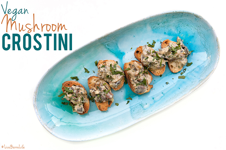 Tasty Tuesday: Recipe - Vegan Mushroom Crostini